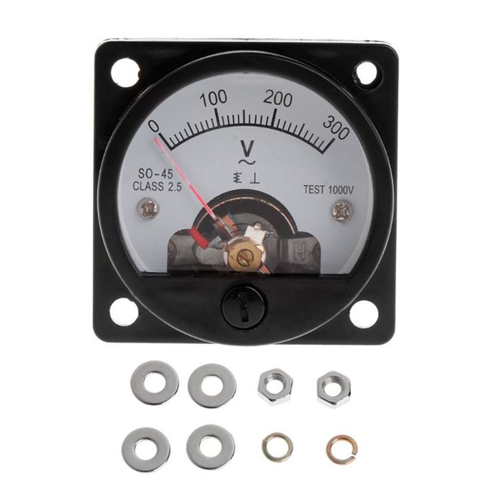 Panel Meter AC 0-300V Current  - огляд і ціна Analog Meter Gauge