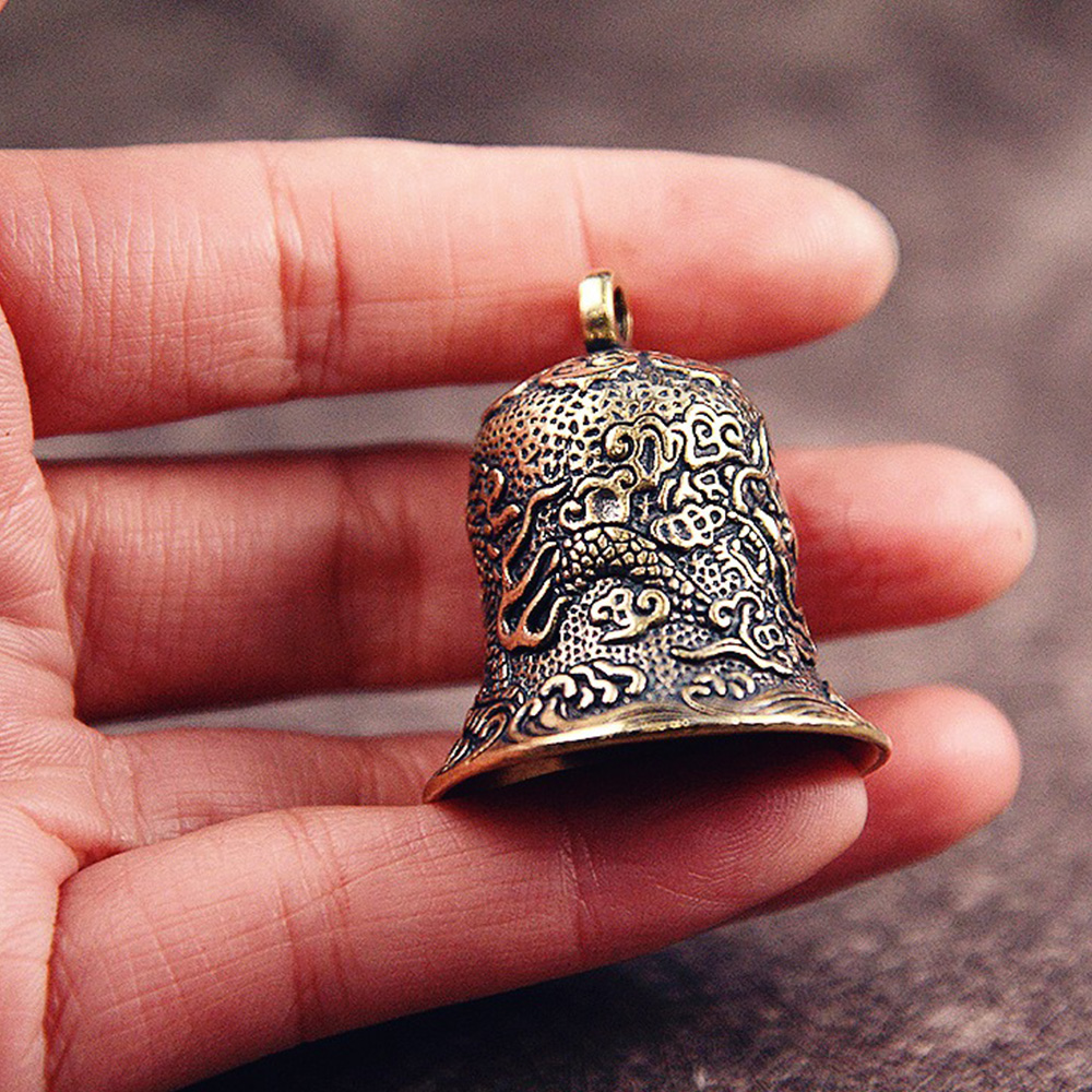 New Vintage Brass Bell Carved  - огляд і ціна Vintage Collectible Bells