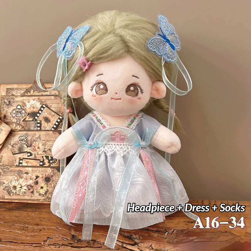 Chinese Style Hanfu Doll Outfi - огляд і ціна Vintage Collectible Clothing