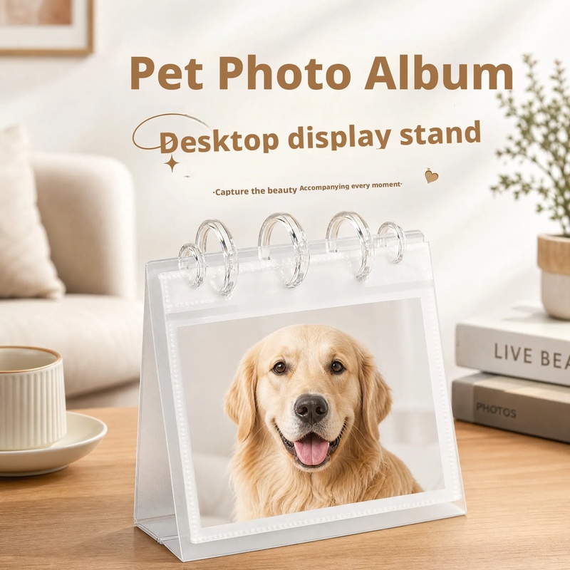 Desk Stand Photo Card Album Mu - огляд і ціна Polaroid Photo Album