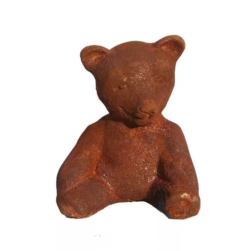 Rustic Cast Iron Bear Figurine - огляд і ціна Vintage Collectible Bears