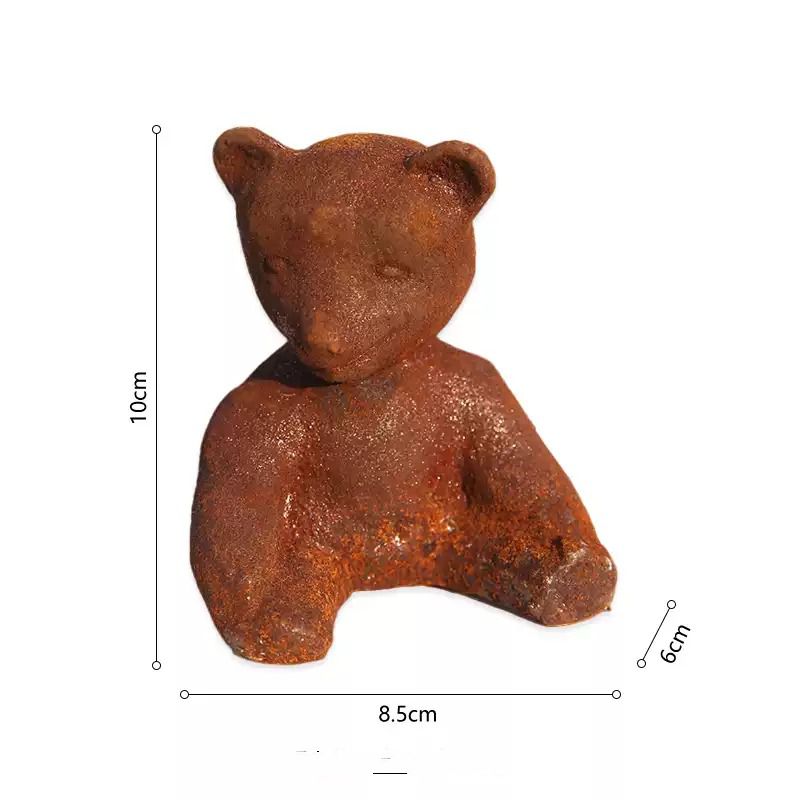 Rustic Cast Iron Bear Figurine - огляд і ціна Vintage Collectible Bears