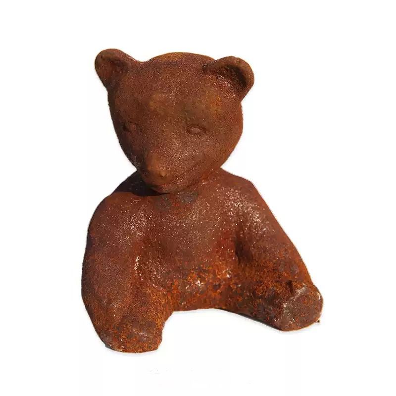 Rustic Cast Iron Bear Figurine - огляд і ціна Vintage Collectible Bears