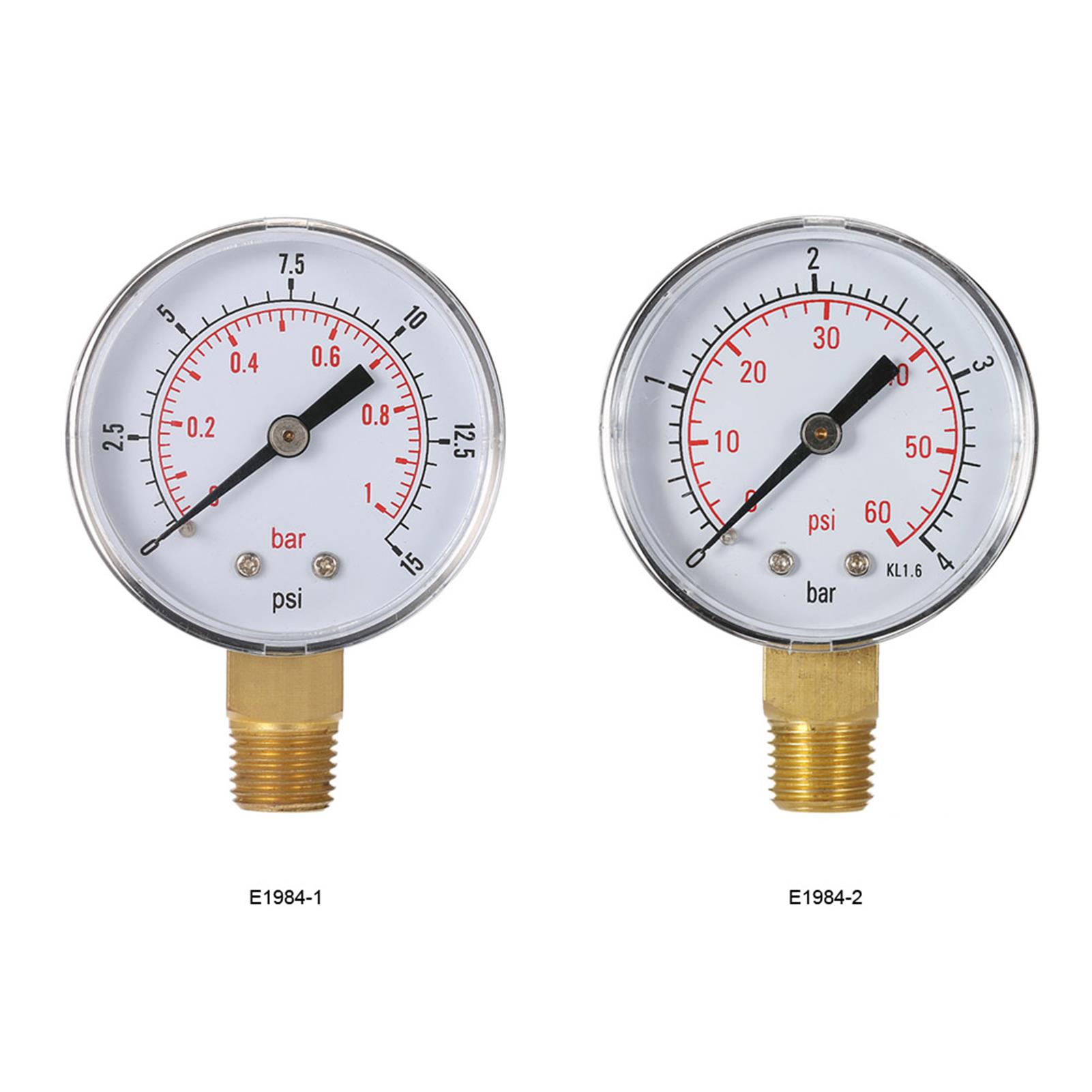 50mm Pool Filter Water Pressur - огляд і ціна Analog Meter Gauge