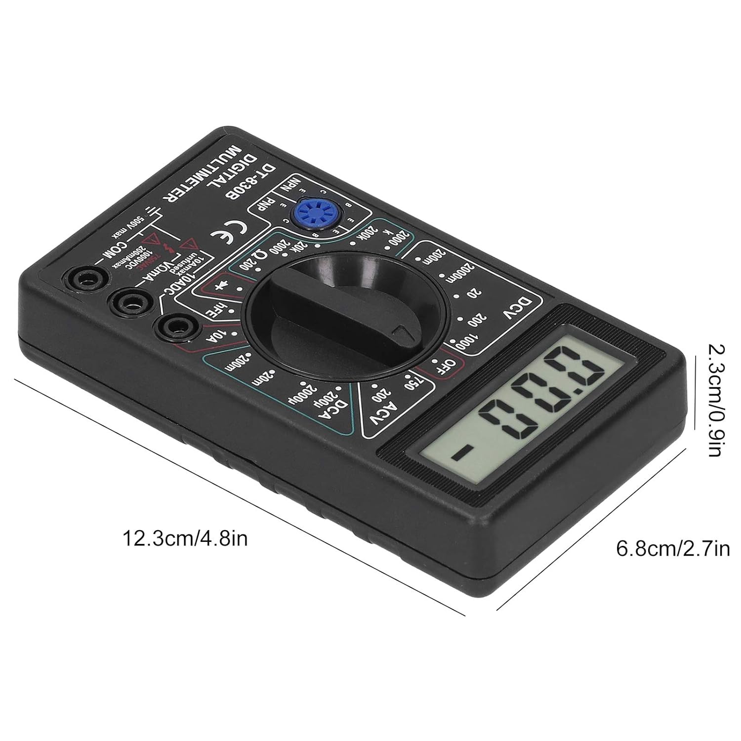 Digital Multimeter Tester, DT8 - огляд і ціна Analog Meter Gauge