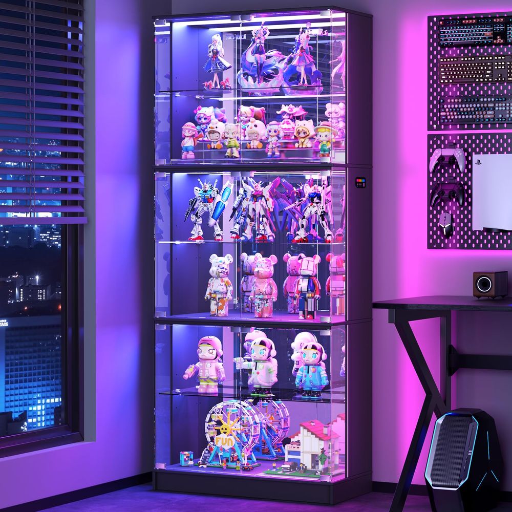 Display Cabinet with Glass Doo - огляд і ціна Collectible & Vintage Dolls For Halloween