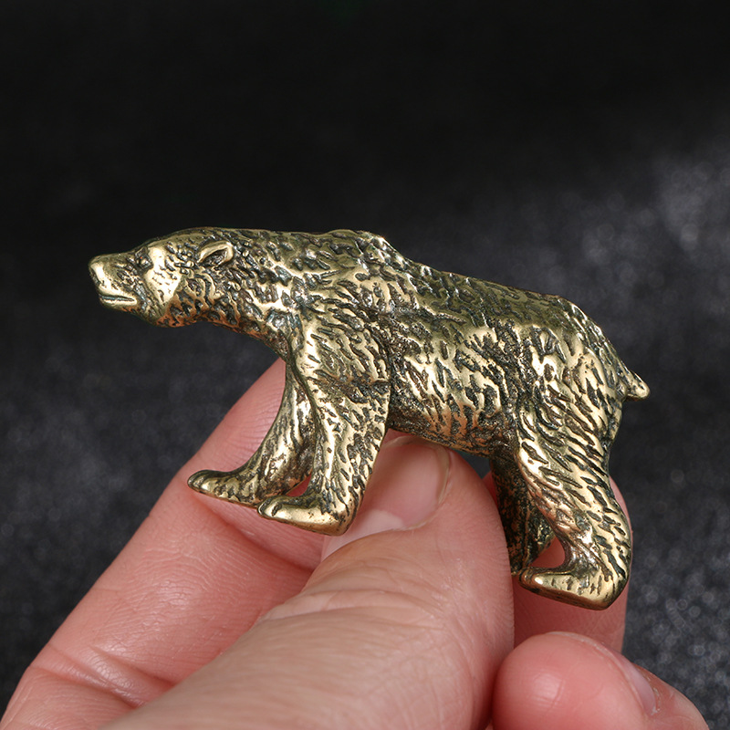 Vintage Chinese Solid Brass Be - огляд і ціна Vintage Collectible Bears