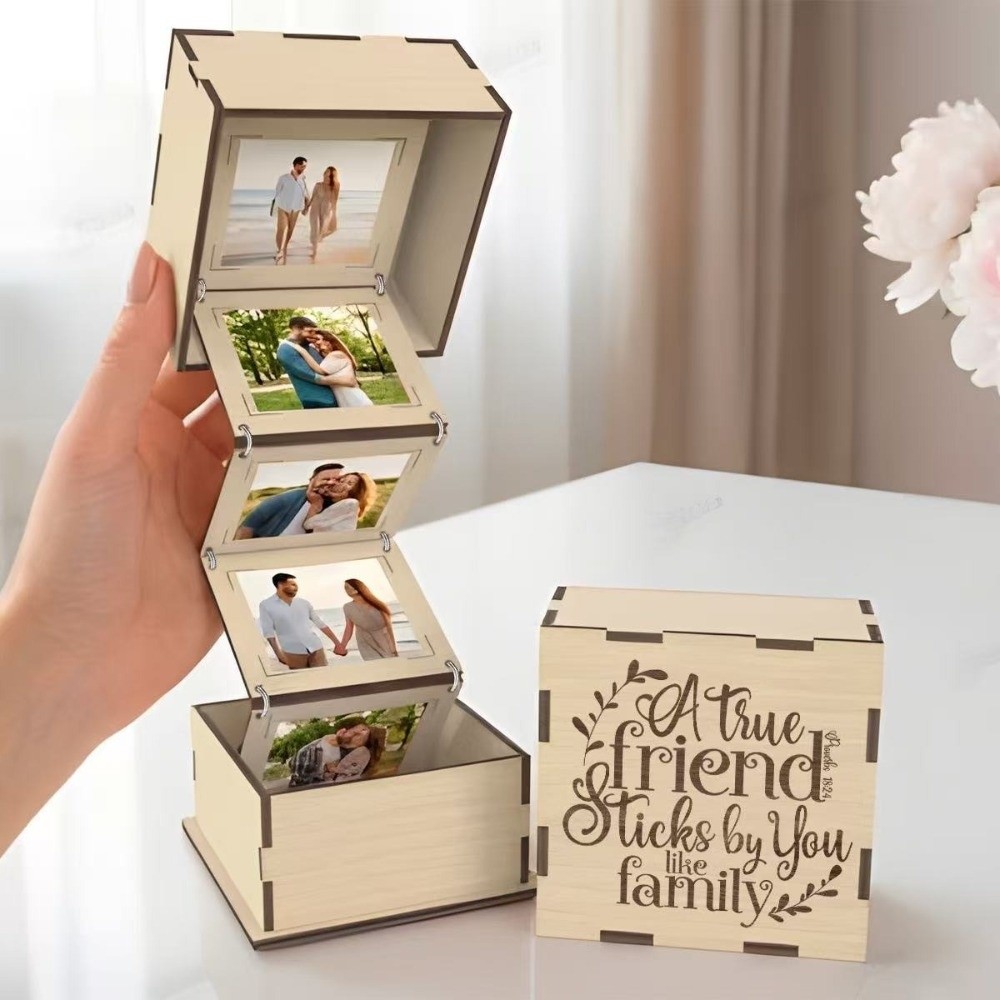 Folding Wooden Photo Storage B - огляд і ціна Collectible Vintage Photos