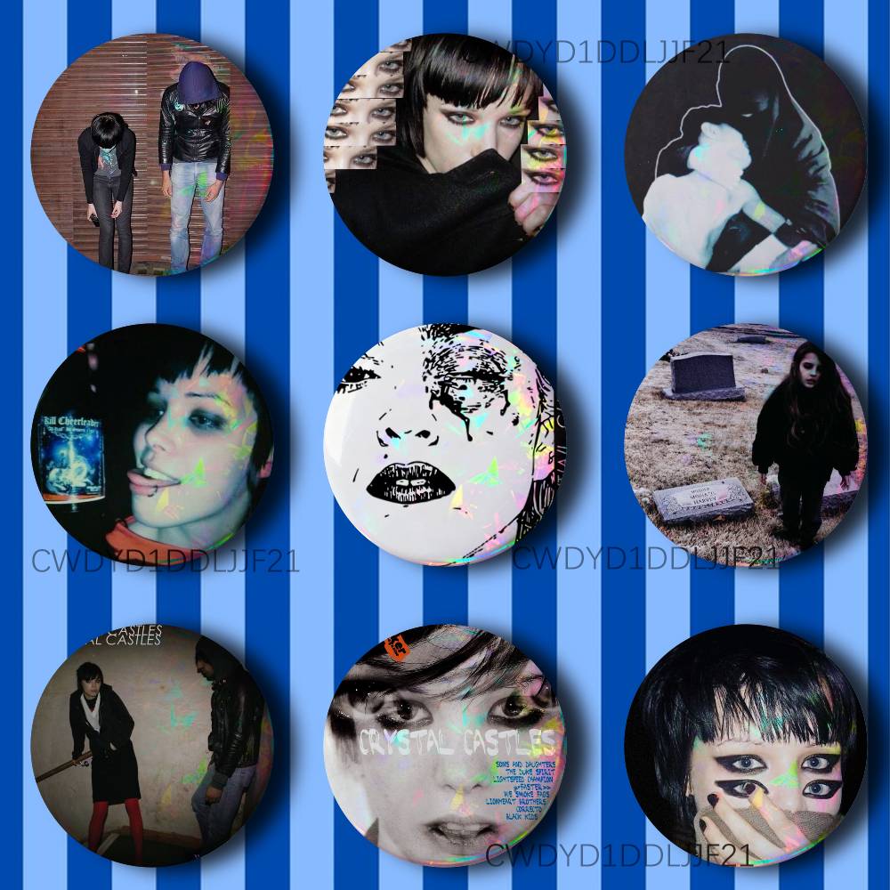 C-Crystal Castles Band Amnesty - огляд і ціна Collectible Vintage Brooches