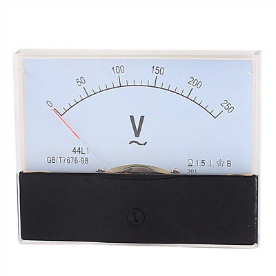 44L1 AC 0-250V Analog Panel Vo - огляд і ціна Analog Meter Gauge