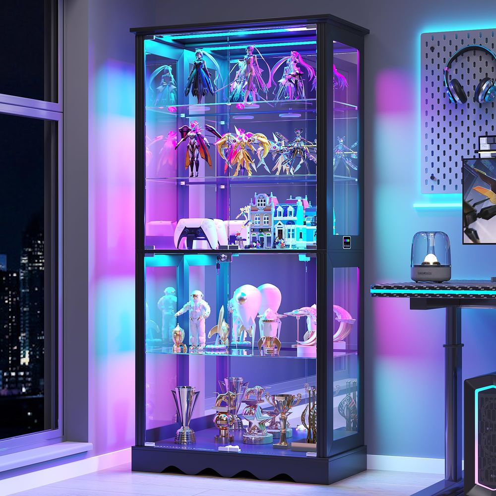 Display Cabinet with Glass Doo - огляд і ціна Collectible & Vintage Dolls For Halloween