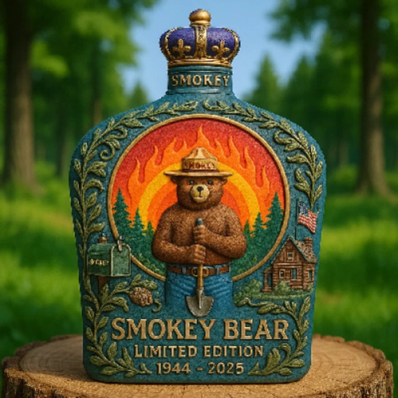 Smokey Bear Fire Prevention Wh - огляд і ціна Vintage Collectible Bears