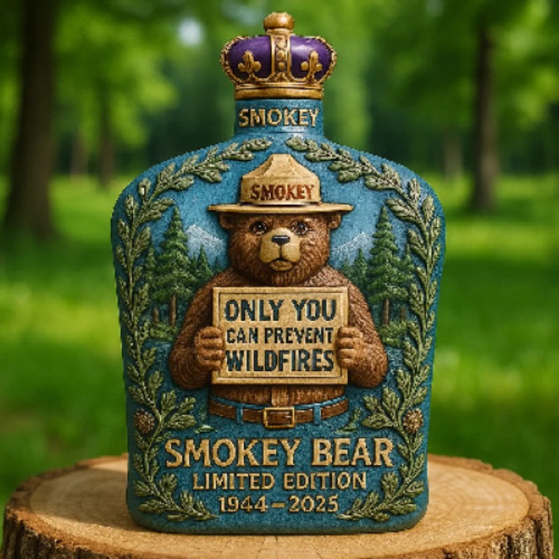 Smokey Bear Fire Prevention Wh - огляд і ціна Vintage Collectible Bears