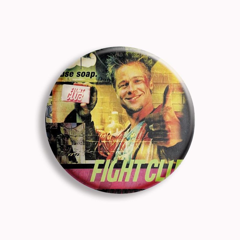Retro Classic Movie Fight Club - огляд і ціна Collectible Vintage Brooches
