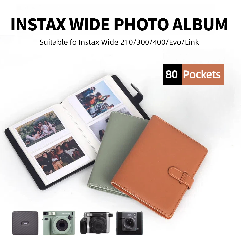 80 Pockets Instant Wide Photo  - огляд і ціна Polaroid Photo Album