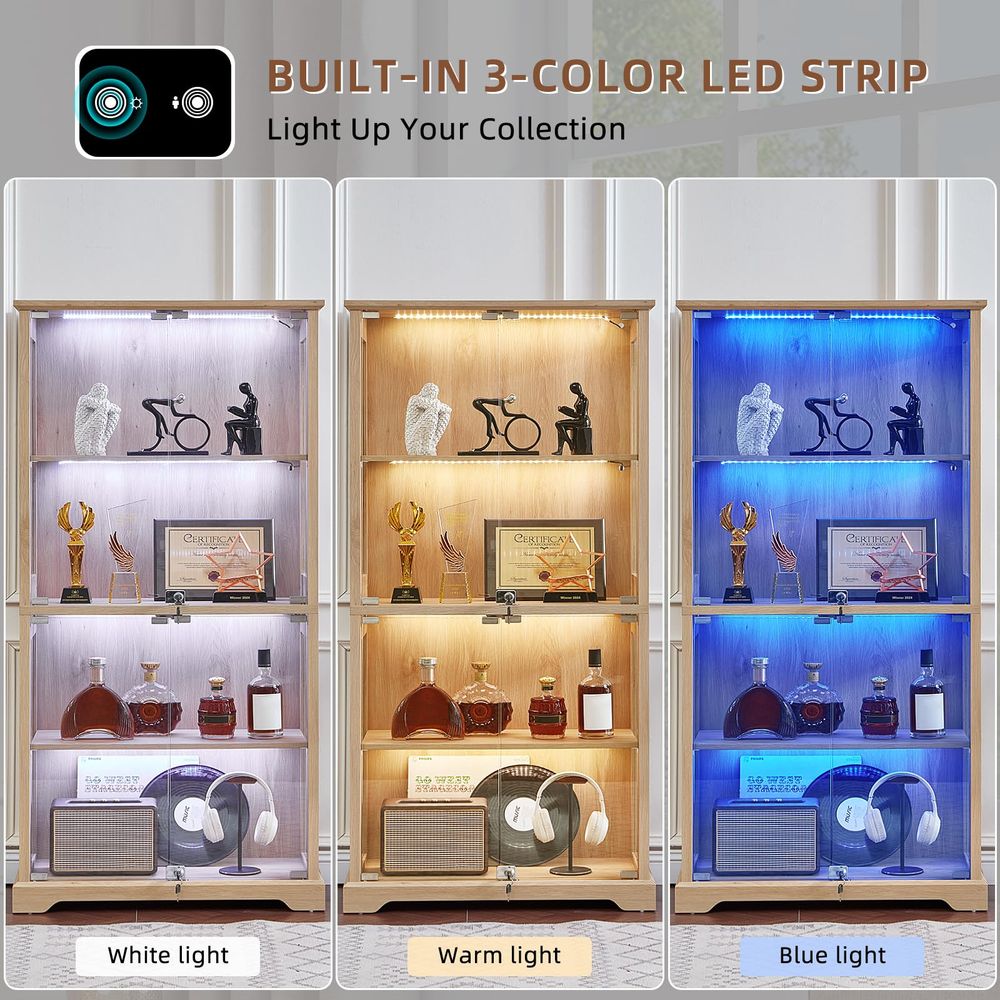 Farmhouse Glass Display Cabine - огляд і ціна Collectible & Vintage Dolls For Halloween