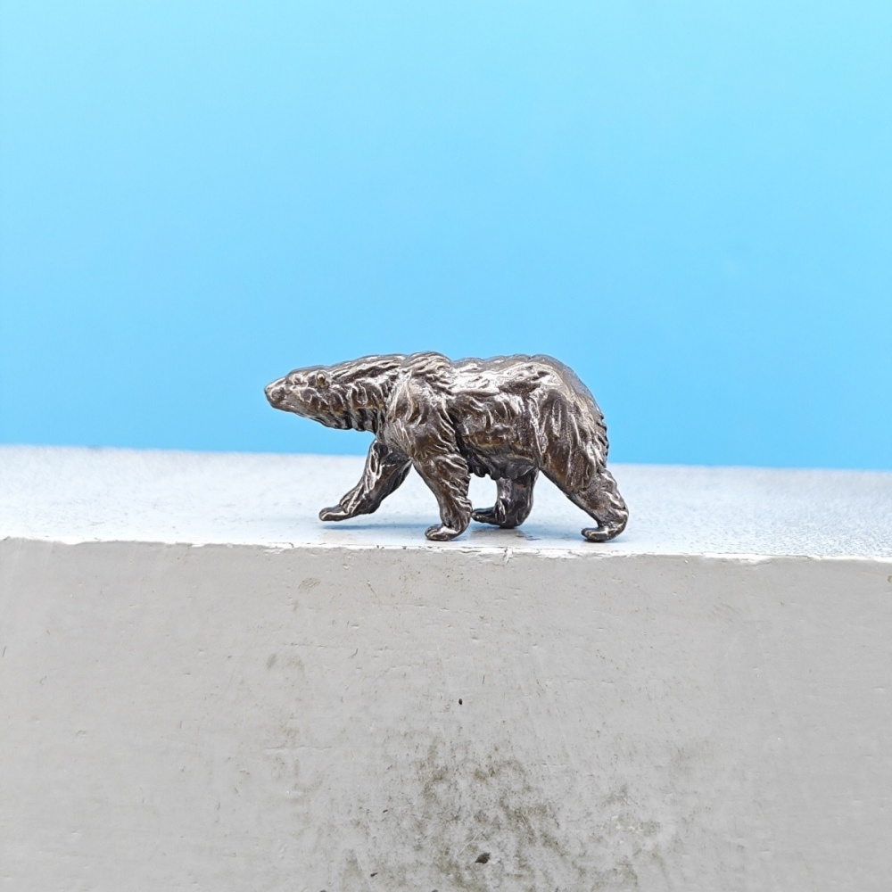 Vintage Brass Walking Brown Be - огляд і ціна Vintage Collectible Bears
