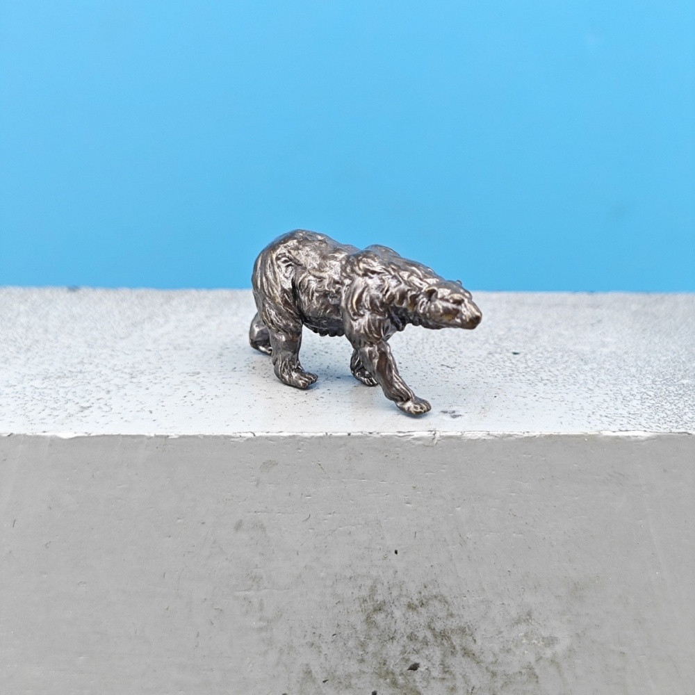 Vintage Brass Walking Brown Be - огляд і ціна Vintage Collectible Bears