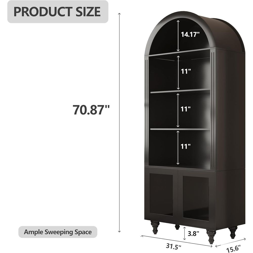 Wooden Arched Display Storage  - огляд і ціна Collectible & Vintage Dolls For Halloween