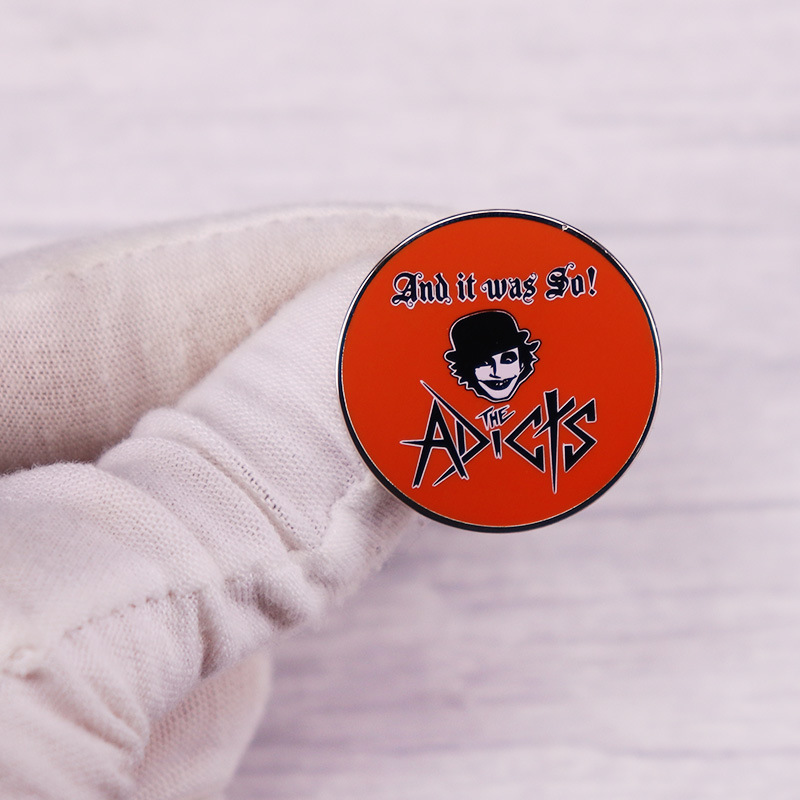 The- Adicts Enamel Pin Vintage - огляд і ціна Collectible Vintage Brooches