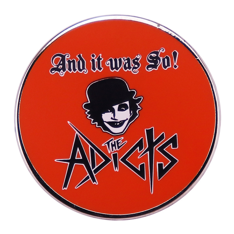 The- Adicts Enamel Pin Vintage - огляд і ціна Collectible Vintage Brooches