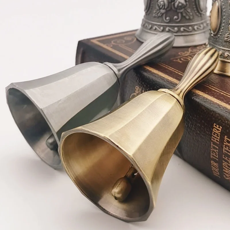New Vintage Brass Bell Hand Di - огляд і ціна Vintage Collectible Bells