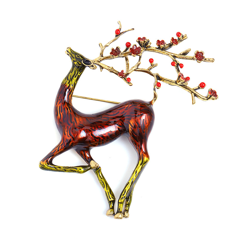 Vintage Deer Brooch Collection - огляд і ціна Collectible Vintage Brooches